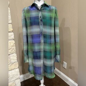 BCBG Maxazria dot patterned dress